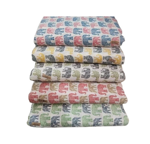 Printed Pure Cotton Fabric - Fabric Style: Casual