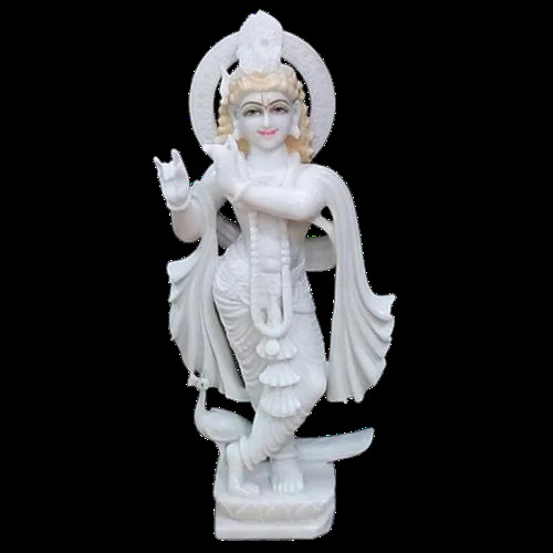 Shri Krishna Marble Statue