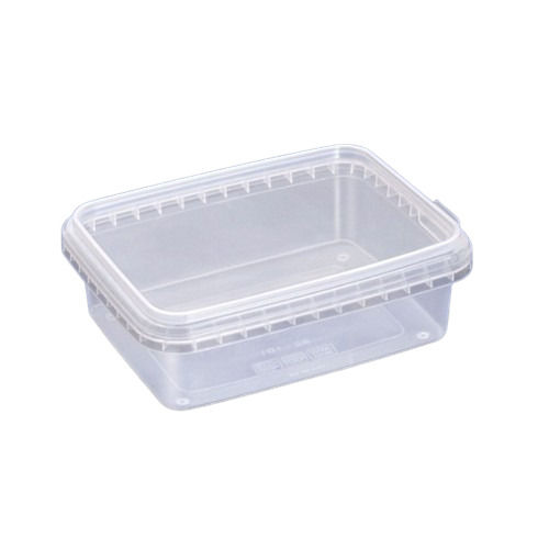 Transparent Round Exclusive Grocery Plastic Container 