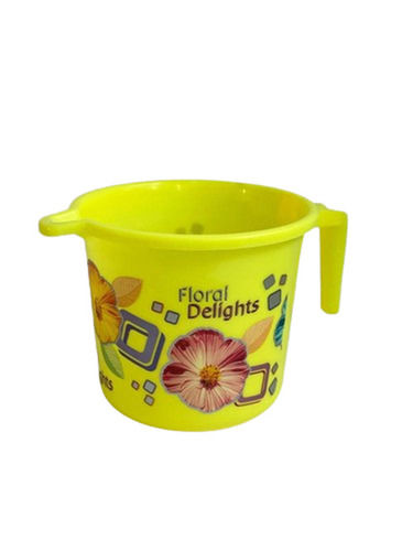 Plastic Floral Printed Mug