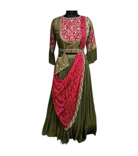 Party Wear Light Weighted Regular Fit Readymade Designer Lehenga Choli for Ladies