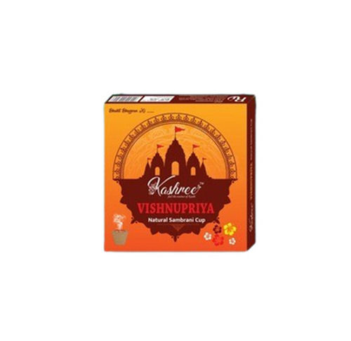 100 Percent Purity Eco-Friendly Non-Stick Fresh Fragrance Sambrani Cup for Havan