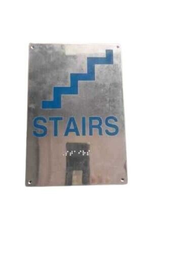 Anti Rust Stainless Steel Braille Signage