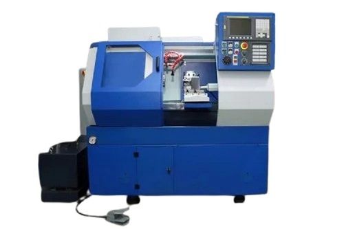 CNC Lathe Machine - Hydraulic, 1 Inch Pipe Size, Max Bending Radius 100-150 mm, Digital Display, 3000 Speed | High Precision, High Rigidity, Automatic PLC Control, Blue Finish