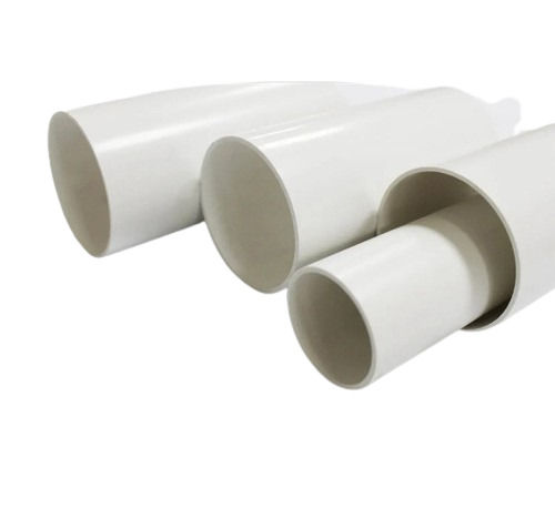 White Color Round Shape Upvc Water Pipes