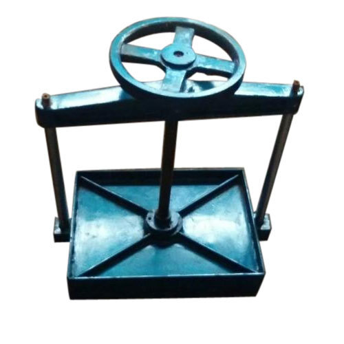 4 Pillar Manual Book Press Machine - Color: Blue