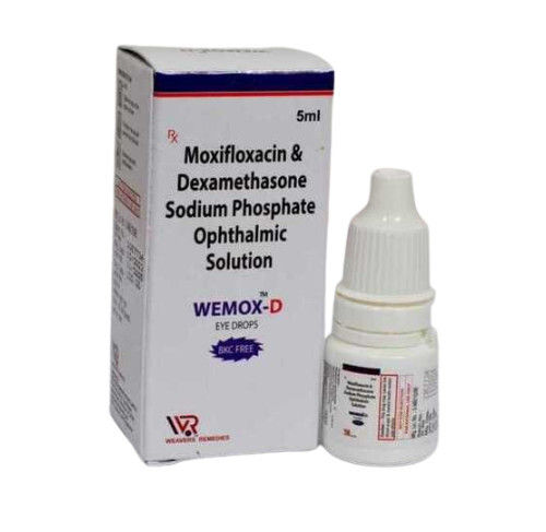 Moxifloxacin And Dexamethasone Sodium Phosphate Ophthalmic Solution