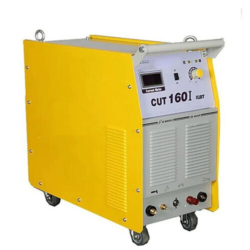 Cut 160 Air Plasma Cutting Machine - Max Cutting Thickness 50 Mm, Semi Automatic Yellow Electric Metal | 1 Year Warranty