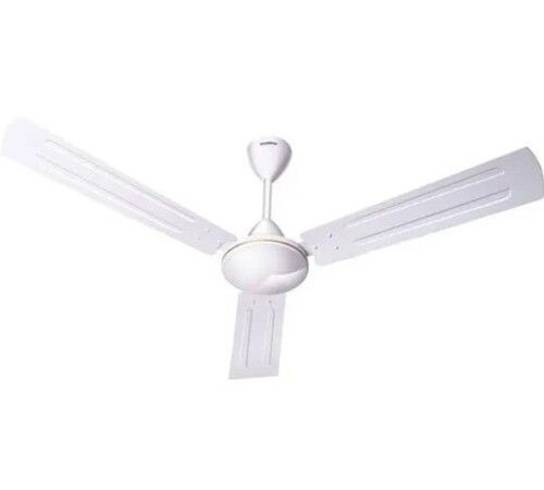 220 Voltage Mild Steel Material White Electric Ceiling Fan