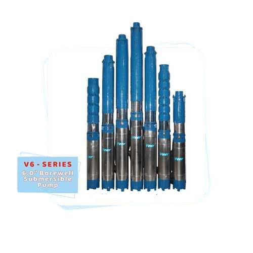 Stainless Steel Domestic Submersible Pump - Durable Design, High Performance | Blue, Gear Pump Style, New Condition, Ideal for Agriculture, Made in India