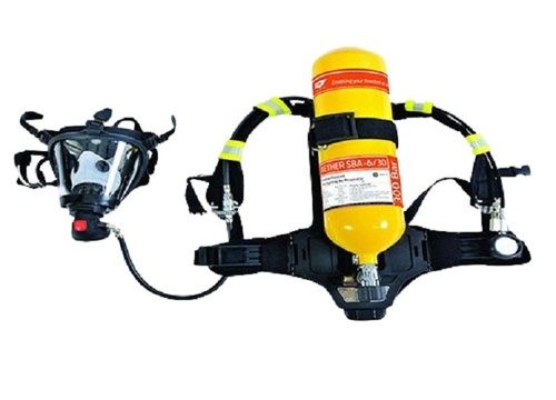 Yellow And Black Self Contained Breathing Apparatus