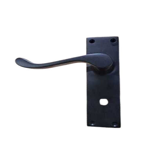 Iron Black Lever Door Handle For Home