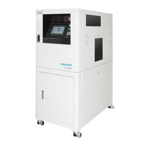 Color Sorter for Transparent and Light Colored Plastic Pellets TS-7400T