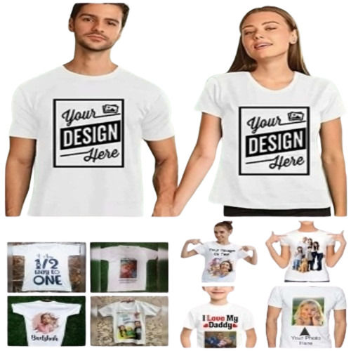 Cotton Round Neck Couple T shirts