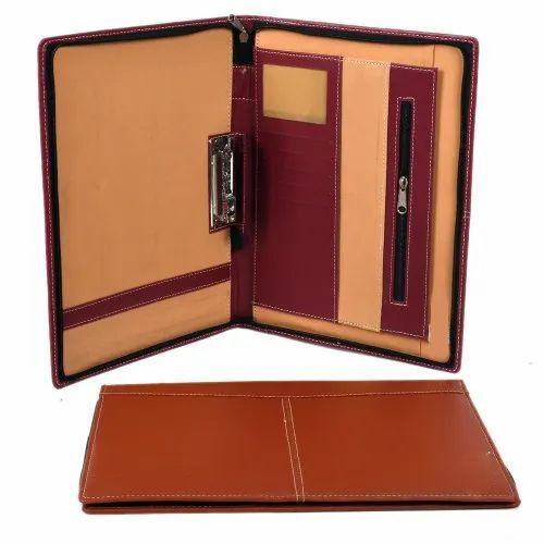 Brown Rectangle Shape Executive Folder