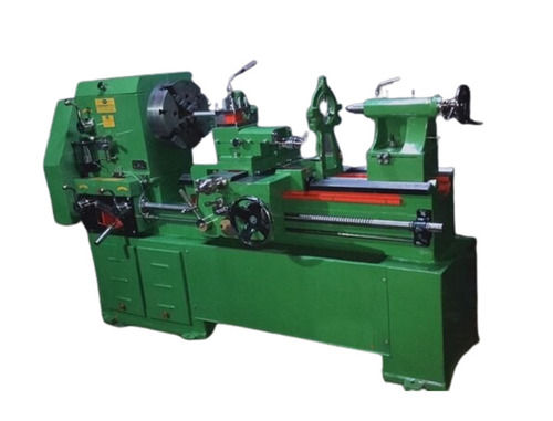 Lathe Machine - Metal, Standard Size, Polished Finish, Green Color | High Strength, Corrosion and Rust Resistance, Automatic Operation, Simple Control, High Performance, Human Machine Interface