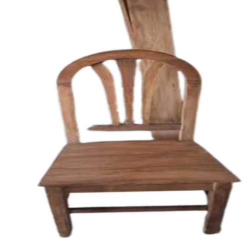 Modular Armless Wooden Chair(