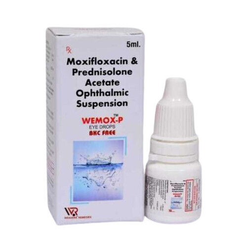 Moxifloxacin And Prednisolone Acetate Ophthalmic Suspension