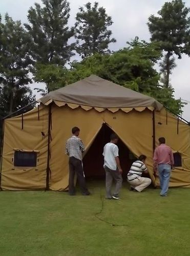 White Pvc Swiss Cottage Tents