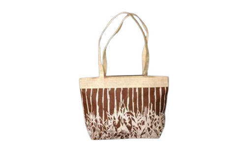 Alluring Design Jute Printed Shopping Bags