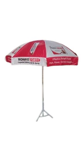 Eco Friendly And Foldable Customised Garden Umbrella - Polyester Material, Black Color | Durable, Premium Quality, Ideal for Raining Season