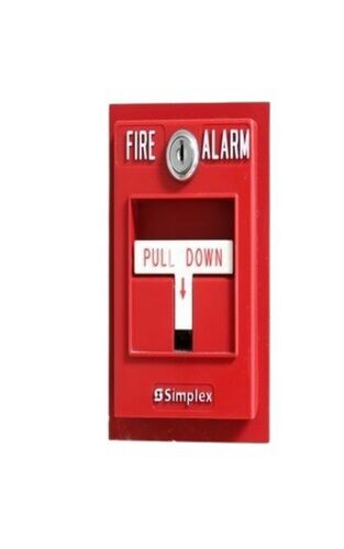Fire Alarm - Wall-Mounted, Red Color, Fire Resistant, Detection Range: Fire Extinguishers | Suitable For Home, Hotel, Industry, Office, Remote Control: 1