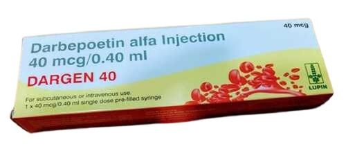 Dargen 40 Darbepoetin Alfa Injection 40mcg at Best Price in Kolkata ...