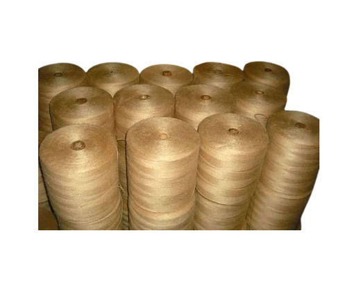 Glossy Finish Normal Shine High-Tenacity Plain Jute Yarn For Textile Industry