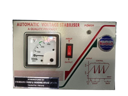 Automatic Voltage Stabilizer - Polished Finish, Very Good Quality, Durable Design, Analog Display