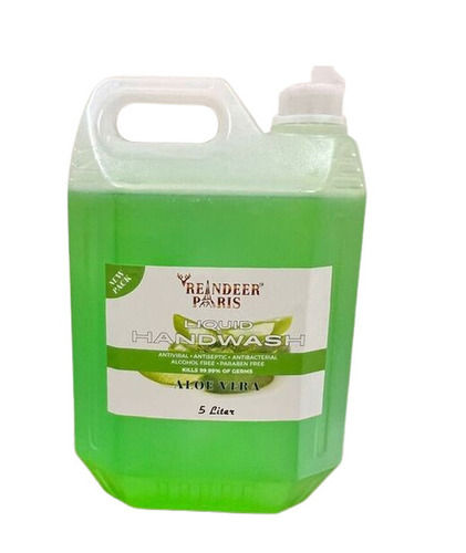 Daily Usable Skin-Friendly Liquid Aloe Vera Hand Wash for Kills 99.9 Percent of Germs and Bacteria Instantly