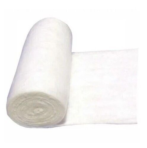 White Color Plain Pattern Surgical Cotton Rolls For Surgical