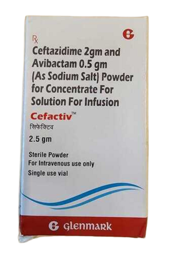 2.5gm Cefactiv Ceftazidime Avibactam Injection