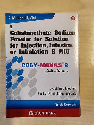 Coly-Monas 2,3,4 MIU  Colistimethate Sodium Powder 