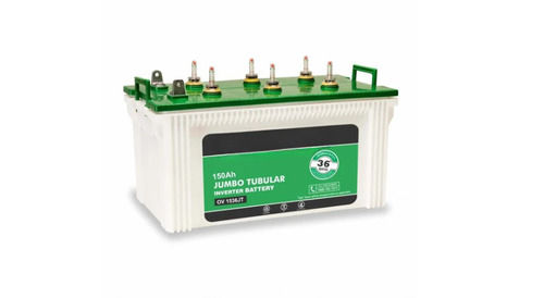 Jumbo Tubular Inverter Battery, 150Ah, 12V