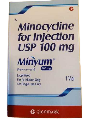 Minyum Minocycline Injection Usp 100Mg - Physical Form: Liquid