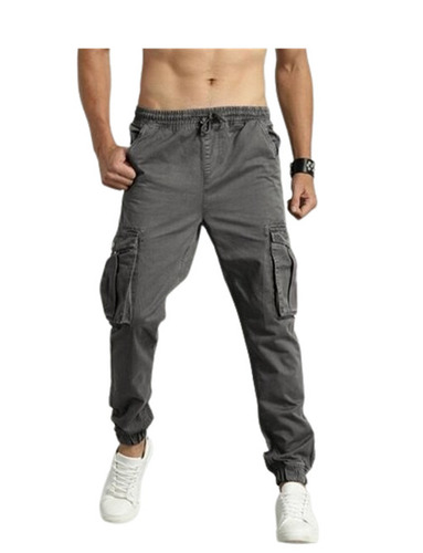 Casual Wear Regular Fit Breathable Plain Readymade Mens Jogger Pants