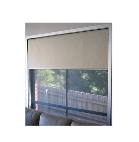 Wind Proof Weather Resistant Plain PVC Interior Sunscreen Roller Window Blinds