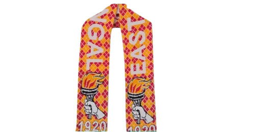 Multi Color Printed Pattern Cotton Scarf For Unisex