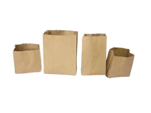 Rectangle Brown Grocery Bags