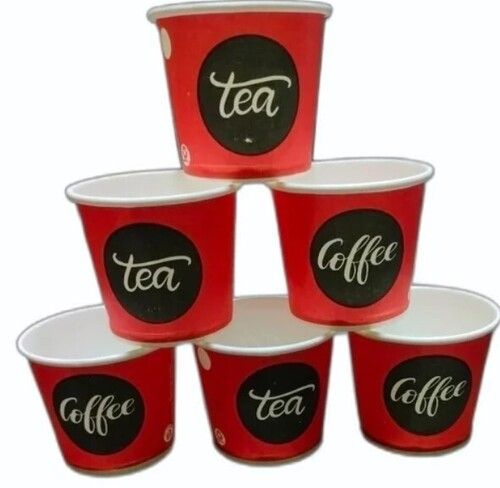 Multi Color Round Shape 100ml Printed Paper Cup