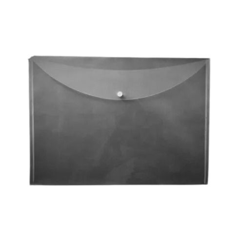 Clear Plain PP Button Bag