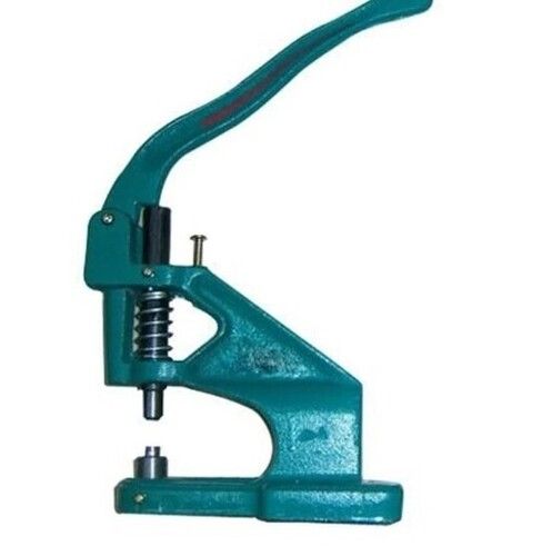 Green Color Mild Steel Material Manual Eyelet Machine