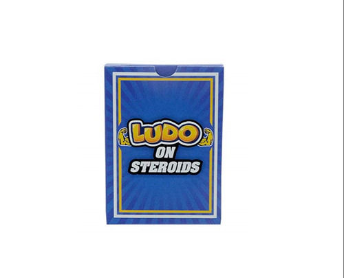 Coated Paper Indoor Ludo Card Game