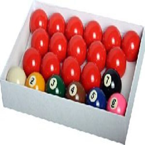 Round snooker ball Color Red Yellow Pink Blue