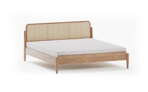  Wood Double Bed - Artwork: Handmade