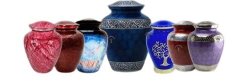 High Design Polished Home Brass Cremation Urns