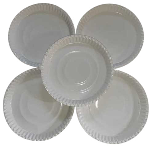 Eco Friendly Disposable White Paper Plates