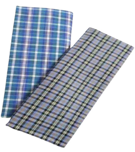 Check Print Lungi - Cotton, Light Weight, Multi Color | Attractive Design, Washable, 100% Pure, Breathable for Male Adventurers
