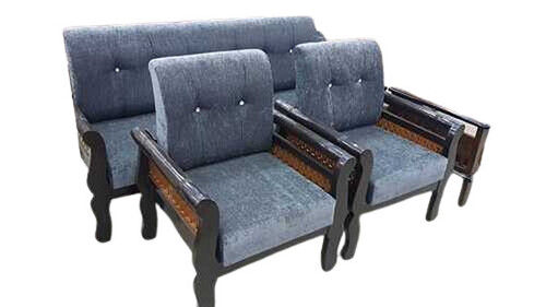 Eye Catching Look Wooden Sofa Set