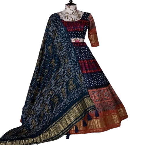 Navy Blue Color Lehenga Choli